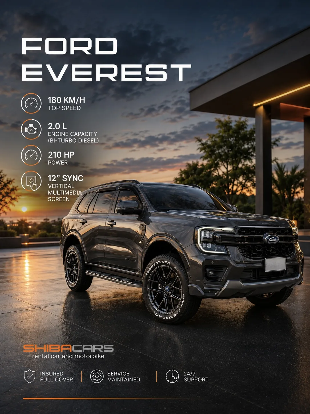 FORD EVEREST Wildtrak 4x4 2024
