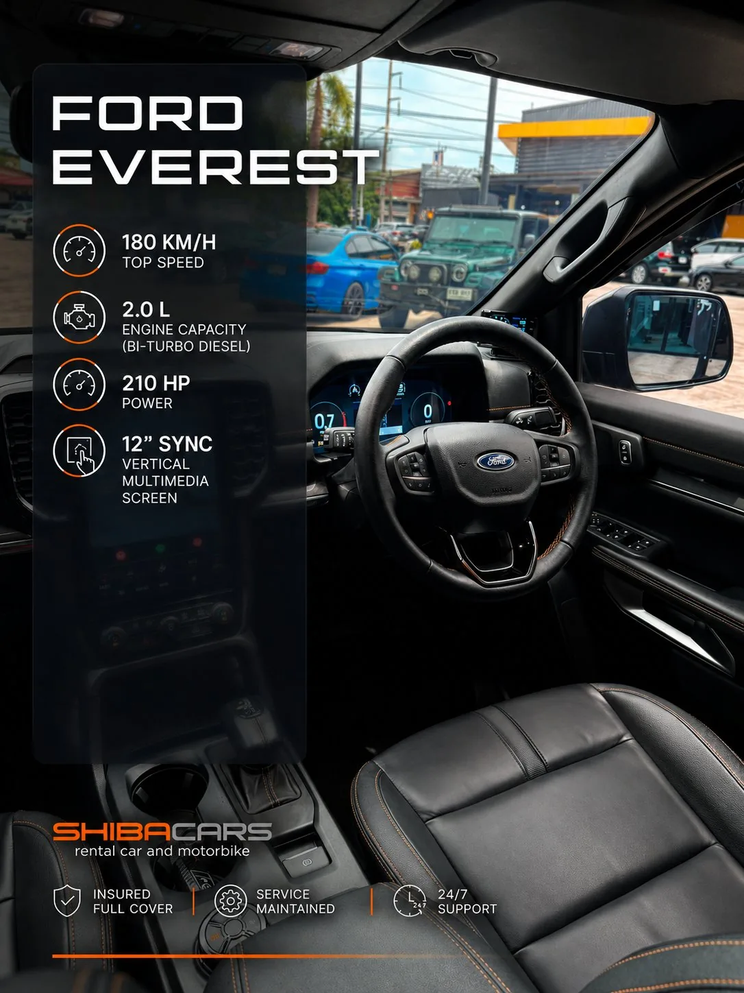 FORD EVEREST Wildtrak 4x4 2024 — Photo 4