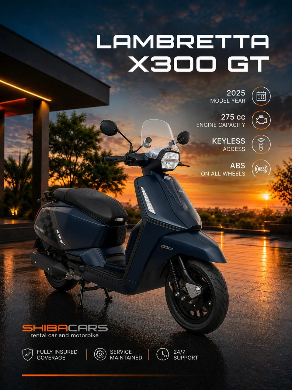 LAMBRETTA X300 GT 2025