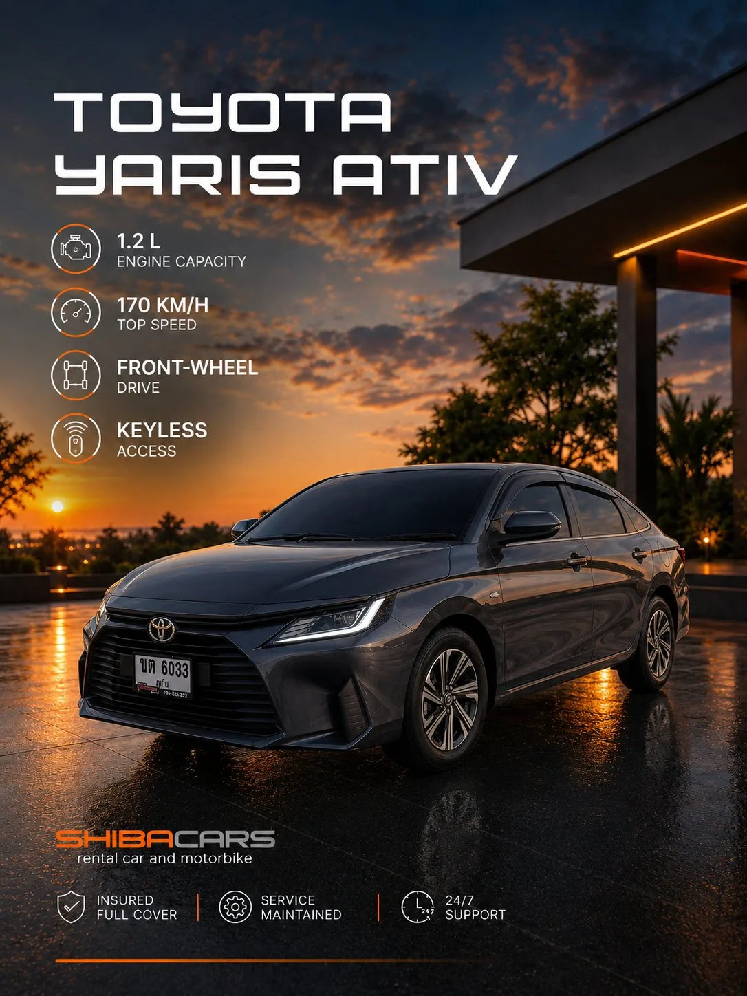 Toyota Yaris Ativ Smart 2023