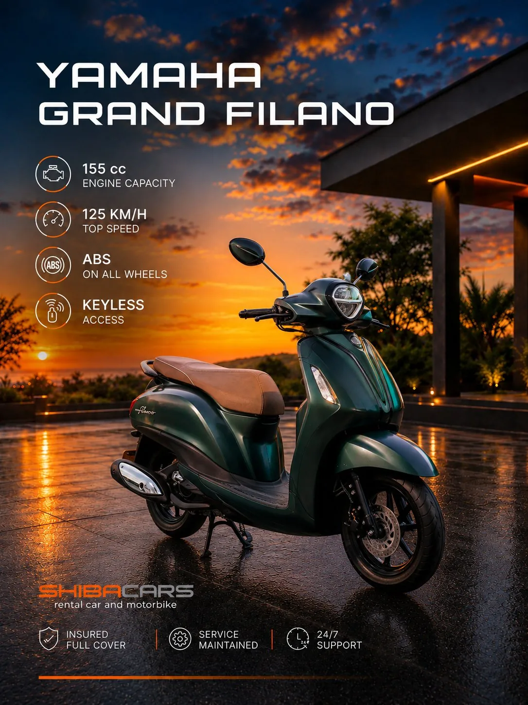 Yamaha Grand Filano 2013