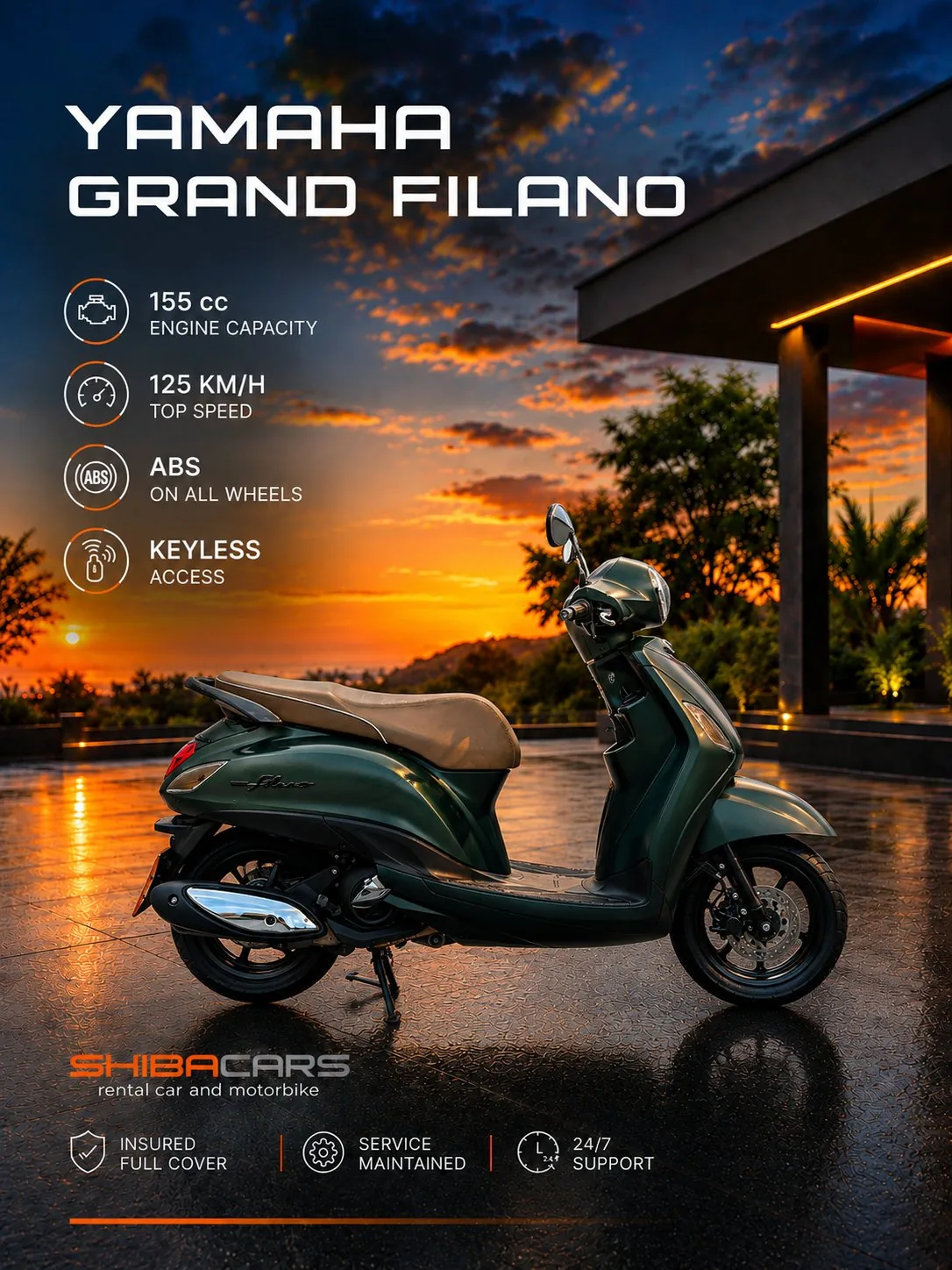 Yamaha Grand Filano 2013 — Photo 3